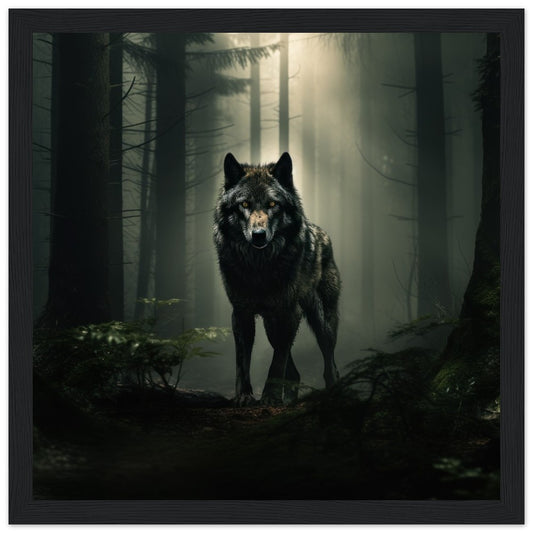 Schwarzwald Wolf in der Wildniss